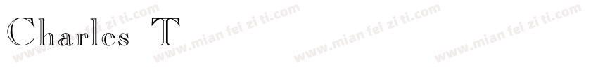 Charles Thin字体转换